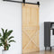 vidaXL - Deur - NARVIK - 100x210 - cm - massief - grenenhout