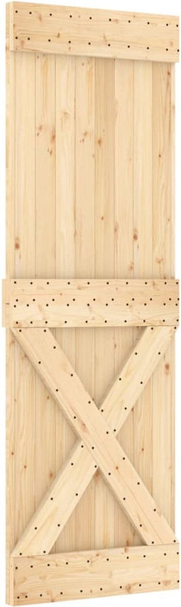 vidaXL - Deur - NARVIK - 70x210 - cm - massief - grenenhout