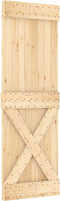 vidaXL - Deur - NARVIK - 70x210 - cm - massief - grenenhout
