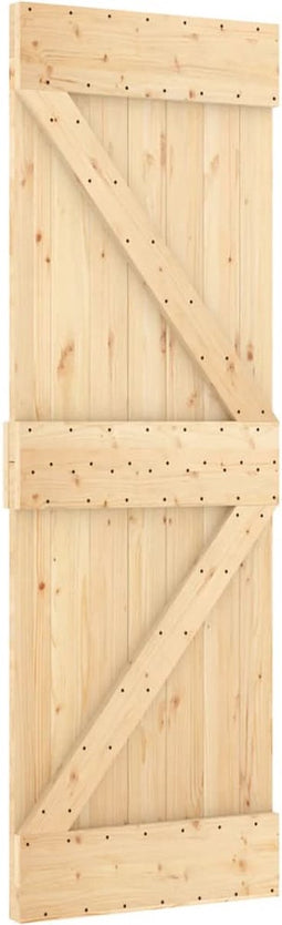 vidaXL - Deur - NARVIK - 70x210 - cm - massief - grenenhout