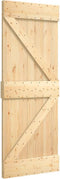 vidaXL - Deur - NARVIK - 70x210 - cm - massief - grenenhout
