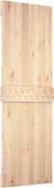 vidaXL - Deur - NARVIK - 70x210 - cm - massief - grenenhout