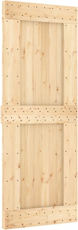 vidaXL - Deur - NARVIK - 80x210 - cm - massief - grenenhout