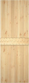 vidaXL - Deur - NARVIK - 80x210 - cm - massief - grenenhout
