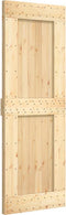 vidaXL - Deur - NARVIK - 80x210 - cm - massief - grenenhout