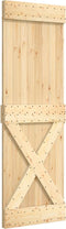 vidaXL - Deur - NARVIK - 80x210 - cm - massief - grenenhout