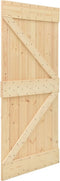vidaXL - Deur - NARVIK - 80x210 - cm - massief - grenenhout