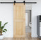 vidaXL - Deur - NARVIK - 80x210 - cm - massief - grenenhout