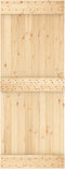vidaXL - Deur - NARVIK - 80x210 - cm - massief - grenenhout
