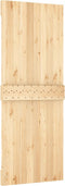 vidaXL - Deur - NARVIK - 80x210 - cm - massief - grenenhout