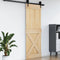 vidaXL - Deur - NARVIK - 80x210 - cm - massief - grenenhout
