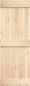 vidaXL - Deur - NARVIK - 80x210 - cm - massief - grenenhout