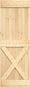 vidaXL - Deur - NARVIK - 80x210 - cm - massief - grenenhout