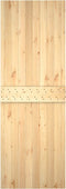 vidaXL - Deur - NARVIK - 80x210 - cm - massief - grenenhout
