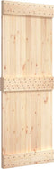 vidaXL - Deur - NARVIK - 85x210 - cm - massief - grenenhout