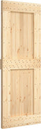 vidaXL - Deur - NARVIK - 85x210 - cm - massief - grenenhout