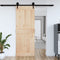 vidaXL - Deur - NARVIK - 85x210 - cm - massief - grenenhout