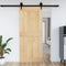 vidaXL - Deur - NARVIK - 85x210 - cm - massief - grenenhout