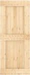 vidaXL - Deur - NARVIK - 85x210 - cm - massief - grenenhout
