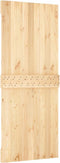 vidaXL - Deur - NARVIK - 85x210 - cm - massief - grenenhout