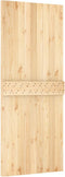 vidaXL - Deur - NARVIK - 85x210 - cm - massief - grenenhout