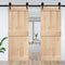 vidaXL - Deur - NARVIK - 85x210 - cm - massief - grenenhout