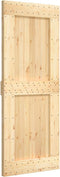 vidaXL - Deur - NARVIK - 90x210 - cm - massief - grenenhout