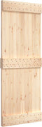 vidaXL - Deur - NARVIK - 90x210 - cm - massief - grenenhout