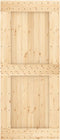 vidaXL - Deur - NARVIK - 90x210 - cm - massief - grenenhout