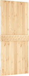vidaXL - Deur - NARVIK - 90x210 - cm - massief - grenenhout