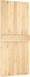 vidaXL - Deur - NARVIK - 90x210 - cm - massief - grenenhout