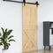 vidaXL - Deur - NARVIK - 90x210 - cm - massief - grenenhout