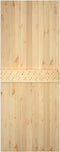 vidaXL - Deur - NARVIK - 90x210 - cm - massief - grenenhout