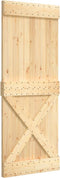 vidaXL - Deur - NARVIK - 90x210 - cm - massief - grenenhout