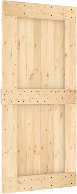 vidaXL - Deur - NARVIK - 95x210 - cm - massief - grenenhout
