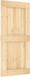 vidaXL - Deur - NARVIK - 95x210 - cm - massief - grenenhout