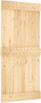 vidaXL - Deur - NARVIK - 95x210 - cm - massief - grenenhout