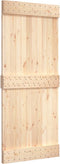 vidaXL - Deur - NARVIK - 95x210 - cm - massief - grenenhout
