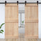 vidaXL - Deur - NARVIK - 95x210 - cm - massief - grenenhout