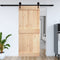 vidaXL - Deur - NARVIK - 95x210 - cm - massief - grenenhout