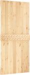vidaXL - Deur - NARVIK - 95x210 - cm - massief - grenenhout