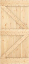 vidaXL - Deur - NARVIK - 95x210 - cm - massief - grenenhout