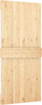 vidaXL - Deur - NARVIK - 95x210 - cm - massief - grenenhout