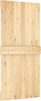 vidaXL - Deur - NARVIK - 95x210 - cm - massief - grenenhout
