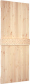 vidaXL - Deur - NARVIK - 95x210 - cm - massief - grenenhout
