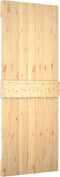 vidaXL - Deur - NARVIK - 95x210 - cm - massief - grenenhout
