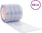 vidaXL - Deurgordijn - 200 - mm - x - 1,6 - mm - 10 - m - PVC - transparant