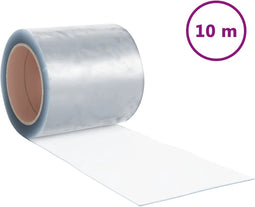 vidaXL - Deurgordijn - 200x1,6 - mm - 10 - m - PVC - transparant