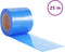 vidaXL - Deurgordijn - 200x1,6 - mm - 25 - m - PVC - blauw