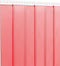 vidaXL - Deurgordijn - 200x1,6 - mm - 25 - m - PVC - rood